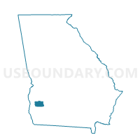 Calhoun County in Georgia